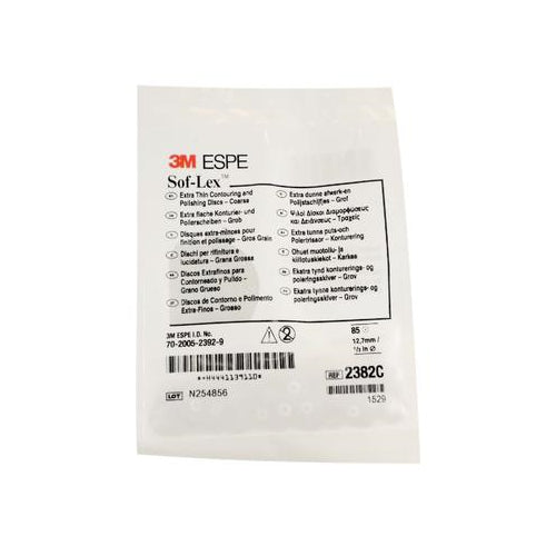 3M ESPE 2382C Sof-Lex XT Contouring & Polishing Pop-On Discs 1/2 3M ESPE 2382C Sof-Lex XT Contouring & Polishing Pop-On Discs 1/2